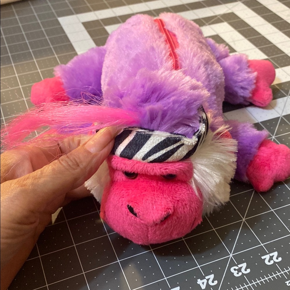 Colorful Plush Monkey Toy